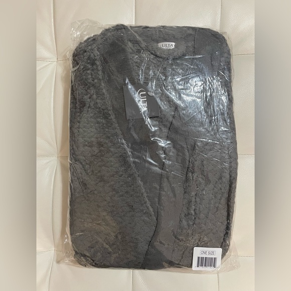 Ulta grey Mens Luxury Robe New - Picture 4 of 6